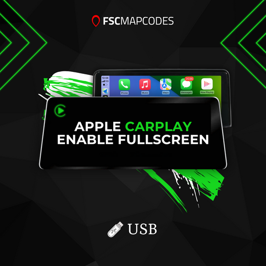 bmw apple CarPlay fullscreen coding