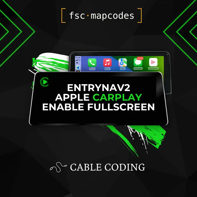 Apple CarPlay — Fullscreen Add-on for ENTRYEVO / ENTRYNAV2